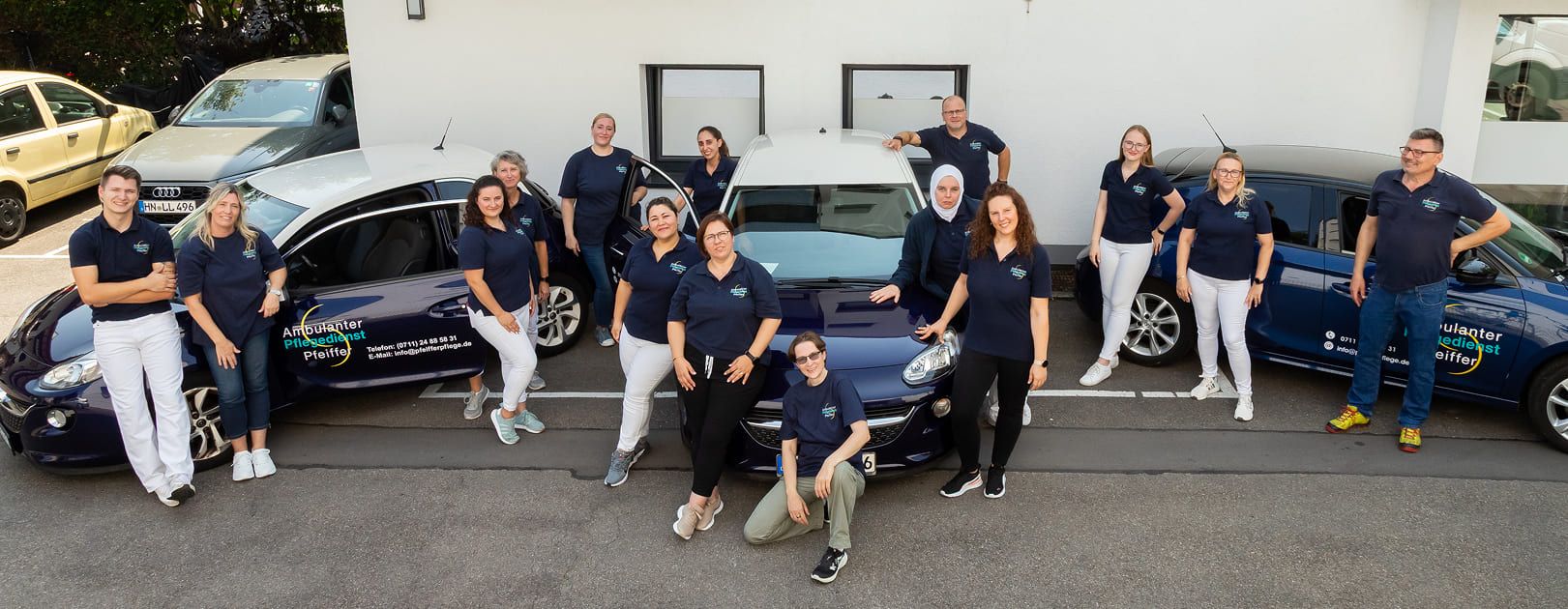 Gruppenbild des Teams